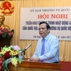 Phó Chủ tịch Quốc hội Huỳnh Ngọc Sơn phát biểu khai mạc hội nghị. (Ảnh: Phương Hoa/TTXVN)