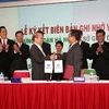Sở GDCK Hà Nội và Sở GDCK Đài Loan ký kết Biên bản Ghi nhớ về hợp tác (MoU).