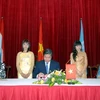 Luxembourg tài trợ 8,1 triệu USD cho Việt Nam. (Ảnh: Danh Lam/TTXVN)