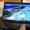 Một máy tính dạng mẫu có màn hình AMOLED của Samsung. (Ảnh: Internet)