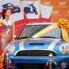Chiếc xe ôtô Cooper trị giá trên 1 tỷ đồng đã thuộc về một khách hàng của Vietnamobile ở Đà Nẵng. (Trung Hiền/Vietnam+)