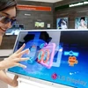 LG đang nhắm đích số 1 thế giới về sản phẩm tivi 3D. (Nguồn: Internet)