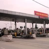 Trạm thu phí Nam Cầu Giẽ sẽ dừng hoạt động vào 30/4. (Ảnh: Việt Hùng/Vietnam+)