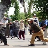 Đụng độ liên tục xảy ra tại Kyrgyzstan. (Nguồn: Getty Images)