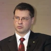 Thủ tướng Latvia Valdis Dombrovskis. (Nguồn: Reuters)