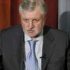 Chủ tịch Thượng viện Nga Sergey Mironov. (Nguồn: Internet)