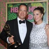 Diễn viên Tom Hanks nhận giải thưởng Emmy. (Nguồn: Getty images)