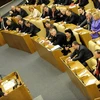 Một phiên họp của Duma quốc gia. (Nguồn: AFP/TTXVN)