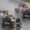 Khả năng hỗ trợ nhau trên đường đua của Vettel và Webber khiến Red Bull lo lắng. (Nguồn: AP)