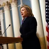 Ngoại trưởng Mỹ Hillary Clinton phản đối việc làm của trang mạng WikiLeaks. (Nguồn: Getty images)