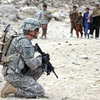 Binh sĩ Mỹ tuần tra tại Afghanistan. (Ảnh: AFP/TTXVN)