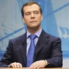 Tổng thống Nga Dmitry Medvedev. (Nguồn: AP)