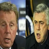 Harry Redknapp (trái) và Carlo Ancelotti đã đưa ra những lời thách đấu về phía đối thủ. (Nguồn: Getty images)