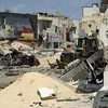 Một góc ở thành phố Misrata sau các cuộc giao tranh. (Nguồn: Internet)