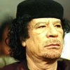 Nhà lãnh đạo Libya Muammer Gaddafi. (Nguồn: Internet)