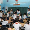 Chương trình “Em khỏe – Em học tốt” giúp nâng cao nhận thức của trẻ em Việt Nam. (Ảnh: N.Phương/Vietnam+)