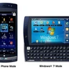 Hai mẫu smartphone của Fujitsu. (Nguồn: Internet)