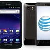 Samsung Galaxy S II Skyrocket (trái) và HTC Vivid. (Nguồn: Internet)