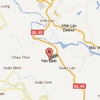 Huyện Yên Định và Vĩnh Lộc bị ảnh hưởng do dư chấn. (Nguồn: Google Maps)