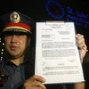 Lệnh bắt giữ cựu Tổng thống Philippines Gloria Arroyo. (Nguồn: Reuters)