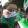 Người biểu tình chống chế độ của Tổng thống Bashar al-Assad. (Nguồn: Getty)