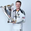 David Beckham cùng chiếc Cup vô địch MLS. (Nguồn: Getty)
