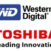 Toshiba ký thỏa thuận Western Digital. (Nguồn: Internet)