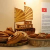 Các sản phẩm bánh mì của đội tuyển Việt Nam. (Nguồn: PV/Vietnam+)