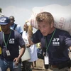 Sean Penn tham gia cứu trợ ở Haiti. (Nguồn: Internet)