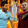 Người hâm mộ đang chờ đợi cuộc so tài của Aguero và Rooney. (Nguồn: Internet)