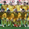 Đội tuyển Ukraine trong trận đấu giao hữu với Thổ Nhĩ Kỳ. (Nguồn: Getty)
