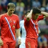 Đội tuyển Nga cay đắng rời EURO 2012. (Nguồn: Getty)