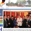 Giao diện của trang thông tin điện tử của Hội hữu nghị Việt Nam-Đức. (Nguồn: hoivietnamduc.vn)