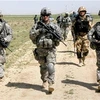 Binh sĩ Mỹ ở Afghanistan. (Ảnh: Christopher Barnhart)