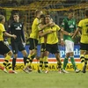 Các cầu thủ Borussia Dortmund ăn mừng chiến thắng. (Nguồn: Reuters)