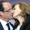 Tổng thống Pháp Hollande và người tình Valerie Trierweiler. (Nguồn: thesun.co.uk)