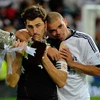 Casilas và Pepe. (Nguồn: Getty)