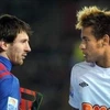 Messi luôn là thần tượng của Neymar. (Nguồn: Getty)