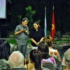 Đại sứ Nguyễn Văn Đào và bà Poldi Sosa tại cuộc gặp. (Ảnh: Việt Hùng/Vietnam+)