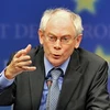 Chủ tịch Hội đồng châu Âu Van Rompuy. (Nguồn: Getty)