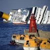 Vụ chìm tàu du lịch Costa Concordia. (Nguồn: AFP)
