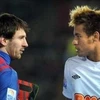 Messi luôn là thần tượng của Neymar. (Nguồn: Getty)