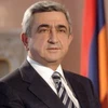 Tổng thống kiêm Chủ tịch Đảng Cộng hòa cầm quyền Serzh Sargsyan. (Nguồn: arm-news.com)