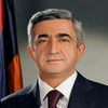 Tổng thống Armenia Serzh Sargsyan. (Nguồn: azad-hye.net)