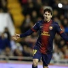 Messi không thể giúp Barca giành chiến thắng. (Nguồn: Getty)