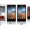 Các mẫu L3, L5, L7, L9 của LG. (Nguồn: gizbot.com)