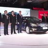 Lễ ra mắt mẫu Teana sedan cao cấp ở Trung Quốc. (Nguồn: indianautosblog.com)