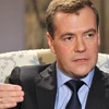 Thủ tướng Nga Dmitry Medvedev. (Nguồn: AP)