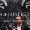 Leonardo DiCaprio tại buổi đấu giá từ thiện. (Nguồn: Getty)