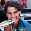 Nadal nâng cao chiếc Cúp vô địch Rome Masters. (Nguồn: Getty)